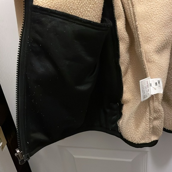 Tan The North Face fleece zip up - Picture 7 of 8